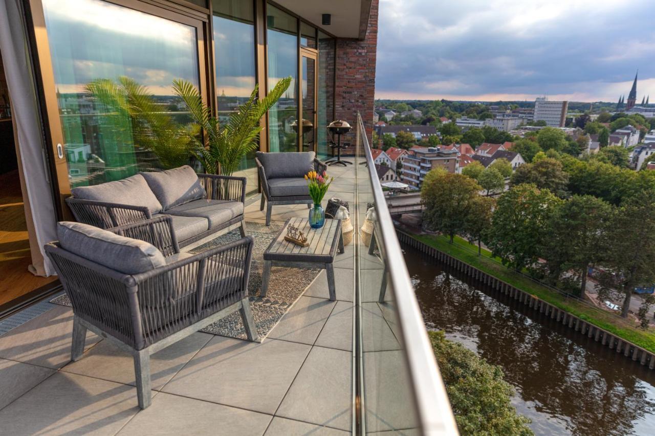 Cabana - Theview - Terrasse - Waterfront - Kostenloser Parkplatz - Wifi 奥尔登堡 外观 照片